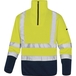 Pull polaire aspect pull polyester haute visibilité DELTA PLUS - D020MARHVJM0