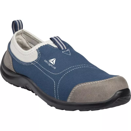 CHAUSSURES BASSES POLYESTER COTON S1P SRC DELTA PLUS MIAMI Gris-Bleu Marine - MIAMISPGB0