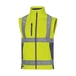 VESTE DELTA PLUS 'SOFTSHELL' POLYESTER / ELASTHANNE 3 COUCHES LAMINÉES JAUNE MOONLIGHT2 - MOON2JG0