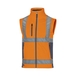 VESTE DELTA PLUS 'SOFTSHELL' POLYESTER / ELASTHANNE 3 COUCHES LAMINÉES ORANGE MOONLIGHT2 - MOON2OG0