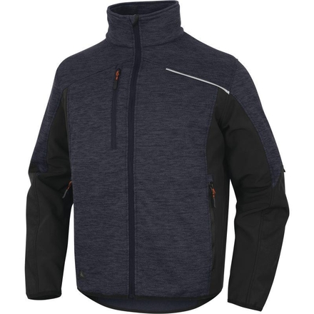 VESTE POLAIRE ASPECT PULL POLYESTER/POLYAMIDE DELTA PLUS - NAGO2MN