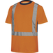 TEE-SHIRT DELTA PLUS NOVA ORANGE FLUO - NOVAOR0