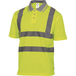 POLO DELTA PLUS POLYESTER HAUTE VISISBILITÉ ORANGE FLUO - OFFSHOR0