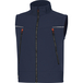 VESTE SOFTSHELL DELTA PLUS 3 COUCHES LAMINÉES ORSA MARINE ORANGE - ORSAMO0