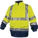 VESTE PHVES JAUNE FLUO/BLEU MARINE - DELTA PLUS - PHVESJM