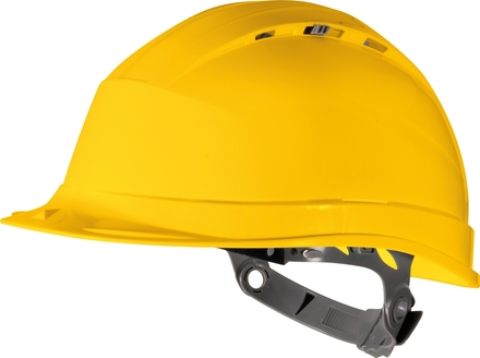 CASQUE DE CHANTIER SERRAGE GLISSIÈRE DELTA PLUS - D020QUAR10 - QUAR1JA