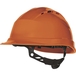 CASQUE DE CHANTIER VENTILÉ ORANGE SERRAGE CRÉMAILLÈRE DELTA PLUS - D020QUARUP4OR