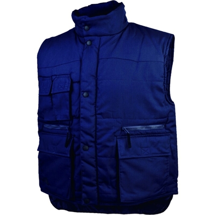 GILET SANS MANCHES SIERRA BLEU MARINE/ROUGE - DELTA PLUS - SIERRBR
