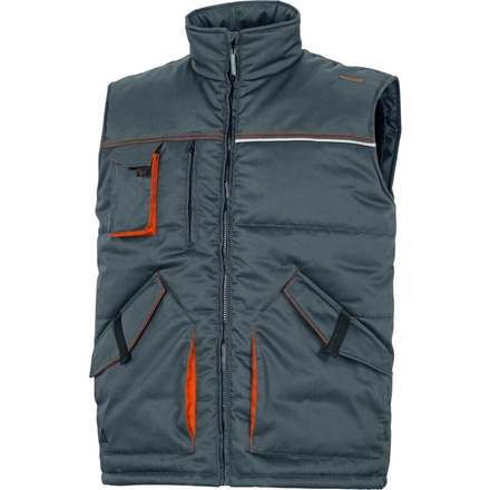 GILET SANS MANCHES STOCKTON2 GRIS - DELTA PLUS - STOC2GR