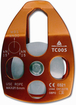 POULIE À FLASQUES OSCILLANTES DELTA PLUS EN ALUMINIUM - TC005