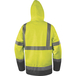 PARKA DE PLUIE HAUTE VISIBILITÉ POLYESTER RIPSTOP - IMPER-RESPIRANT DELTA PLUS - TRACKJA
