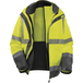 PARKA DE PLUIE HAUTE VISIBILITÉ POLYESTER RIPSTOP - IMPER-RESPIRANT DELTA PLUS - TRACKJA