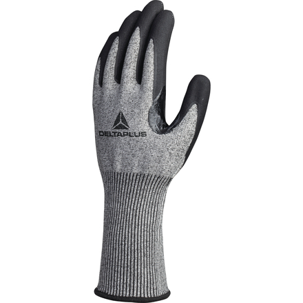 GANT TRICOT DELTANOCUT® - PAUME ENDUITE MICRO-MOUSSE DE NITRILE - JAUGE 15 DELTA PLUS - VECUTD03GR