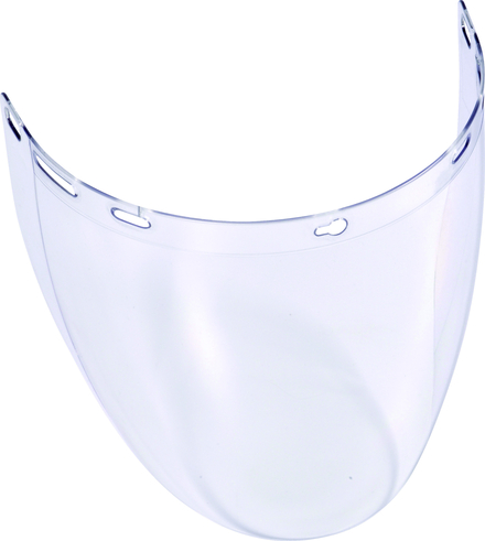 VISIÈRE INJECTÉE POLYCARBONATE INCOLORE DELTA PLUS-VISORTOIN