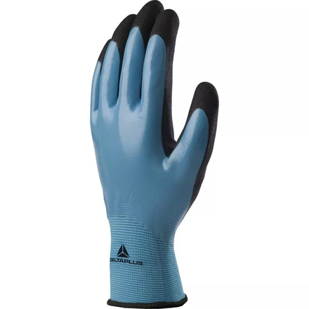 GANT DELTA PLUS POLYAMIDE - MAIN ENDUITE NITRILE - PAUME ENDUITE MOUSSE DE NITRILE BLEU NOIR - VV636BL0