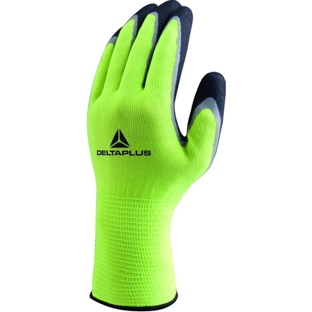 GANTS VULCAIN VV728 ENDUIT NITRILE JAUNE FLUO/NOIR - DELTA PLUS - VV728JA