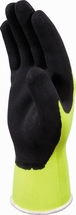GANT DELTA PLUS JAUNE FLUO TRICOT POLYESTER - PAUME ENDUITE EN MOUSSE DE LATEX-VV7330