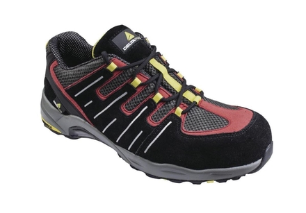 CHAUSSURES DE SÉCURITÉ XR302 S1P SRC NOIR/ROUGE - DELTA PLUS - XR302SPNR