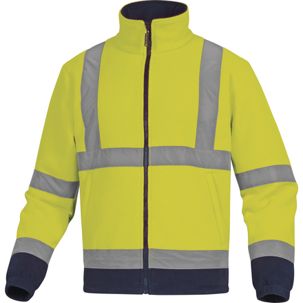 VESTE HAUTE VISIBILITÉ DELTA PLUS ZENITH JAUNE FLUO - ZENITJM0