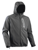 VESTE SOFTSHELL DIADORA GRIS 3 POCHES AVEC CAPUCHE SAIL - 15963275069