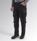 Pantalon de travail noir WAYET CARGO - Diadora - 16029880013