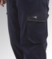 Pantalon de travail bleu marine STAFF CARGO - Diadora - 16030160062