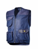 GILET DIADORA 3 POCHES BLEU MOVER POLY - 160302600620