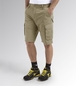 BERMUDA BEIGE WONDER II CARGO D'ÉTÉ AVEC POCHES LATÉRALES PORTEOUTILS DIADORA - 160308250640