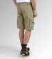 BERMUDA BEIGE WONDER II CARGO D'ÉTÉ AVEC POCHES LATÉRALES PORTEOUTILS DIADORA - 160308250640