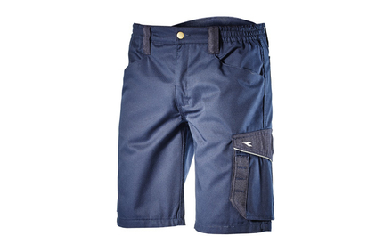 BERMUDA DE TRAVAIL DIADORA POLY AVEC POCHES BLEU - 161758600620