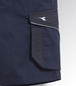 BERMUDA DE TRAVAIL DIADORA POLY AVEC POCHES BLEU - 161758600620