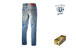JEANS DIADORA DENIM BLEACH STONE 5 POCHES - 170750C62060
