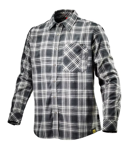 CHEMISE DE TRAVAIL DIADORA À CARREAUX BLEU BLANC ET NOIR SHIRT CHECK -171662C7266