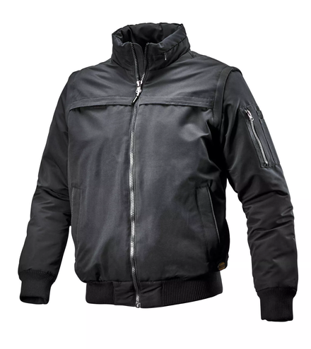 BLOUSON DE TRAVAIL DIADORA NOIR TYPE BOMBER D-SWAT WINDLESS - 17275680013