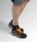 Chaussure de sécurité basse noir-orange DIADORA UTILITY GLOVE NET MID PRO S3 HRO SRA ESD - 173527C8321