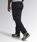 Pantalon de travail noir RIPSTOP CARGO - Diadora - 17396480013