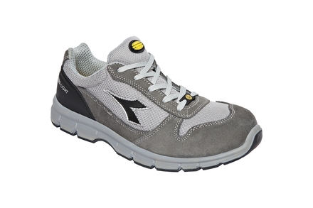 CHAUSSURE DE SECURITE BASSE DIADORA LOW RUN II TEXTILE S3 ESD SRC GRIS CHATEAU/GRIS ALUMINIUM -175305C0493