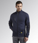 Sweat-shirt de travail bleu marine SWEATSHIRT FZ LITEWORK - Diadora - 17594360062