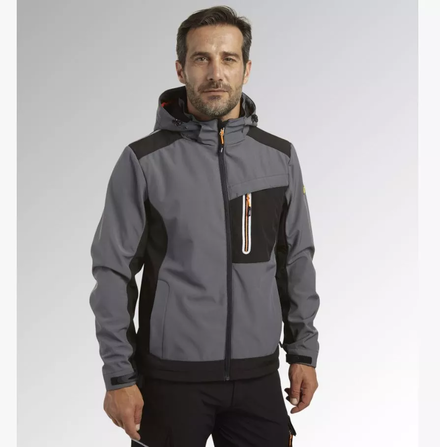 Softshell de travail grise DIADORA UTILITY Carbon tech 17594670437