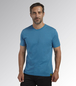 T-shirt de travail bleu manche courte MC ATONY ORGANIC - Diadora - 17691360089
