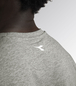 T-shirt de travail gris manche courte MC ATONY ORGANIC - Diadora - 176913C5493
