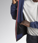 Sweat-shirt de travail bleu KNITTED JACKET CHICAGO - Diadora - 17726560031