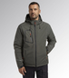 Veste de travail vert PADDED JACKET CROSS - Diadora - 17766070166