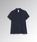 Polo de travail femme coton bleu marine DIADORA ATHENA 17767460062