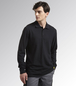 Polo de travail noir manche longue ML ATLANTIS ORGANIC - Diadora - 17795480013