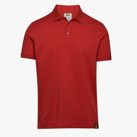 Polo de travail DIADORA MC ATLAR ORGANIC ROUGE - 177955450450