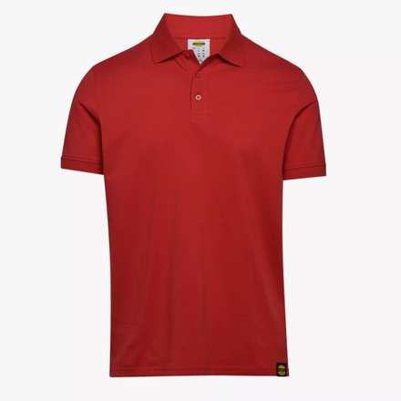 Polo de travail DIADORA MC ATLAR ORGANIC ROUGE - 177955450450