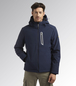 Veste de travail bleu marine PADDED SOFTSHELL SAIL - Diadora - 17836560062