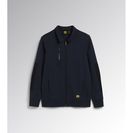 Sweat-shirt de travail bleu marine ZIP LITEWORK - Diadora - 17875560062