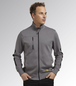 Sweat-shirt de travail gris ZIP LITEWORK - Diadora - 17875575070